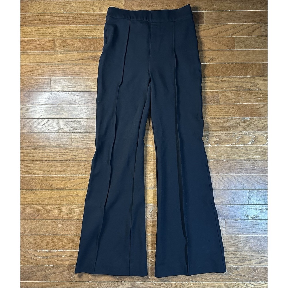 Spanx Supersmooth Perfect Fit Ponte Flare Pants Women‎ Medium Black 20252R